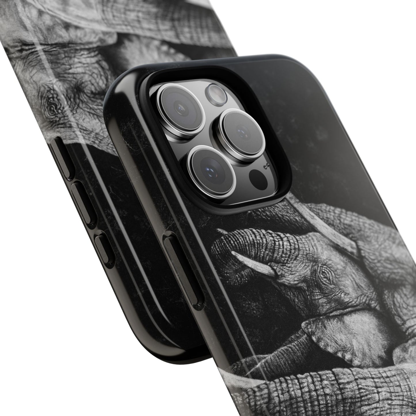 Brushland Bond. Elephant Art Tough Phone Case