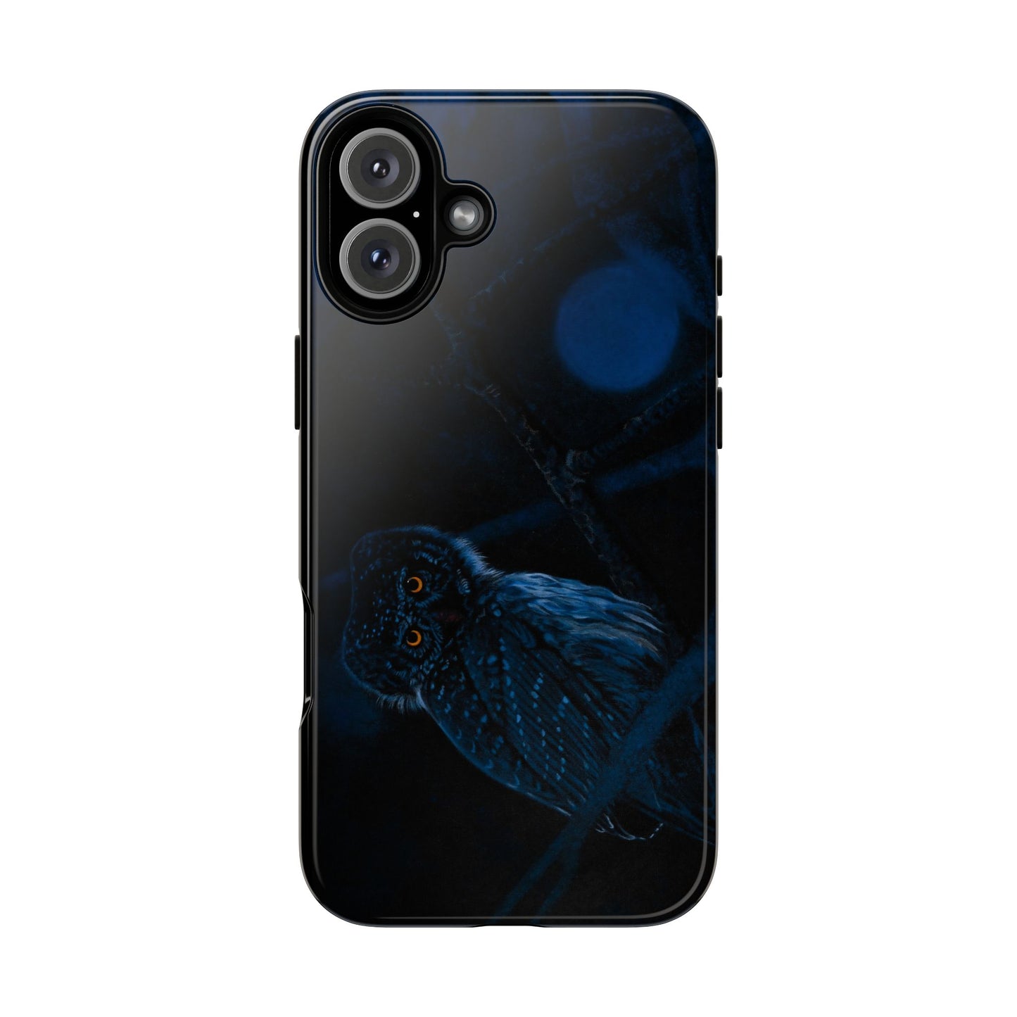 Bright Eyes, Owl Print Phone Case, Tough Cases