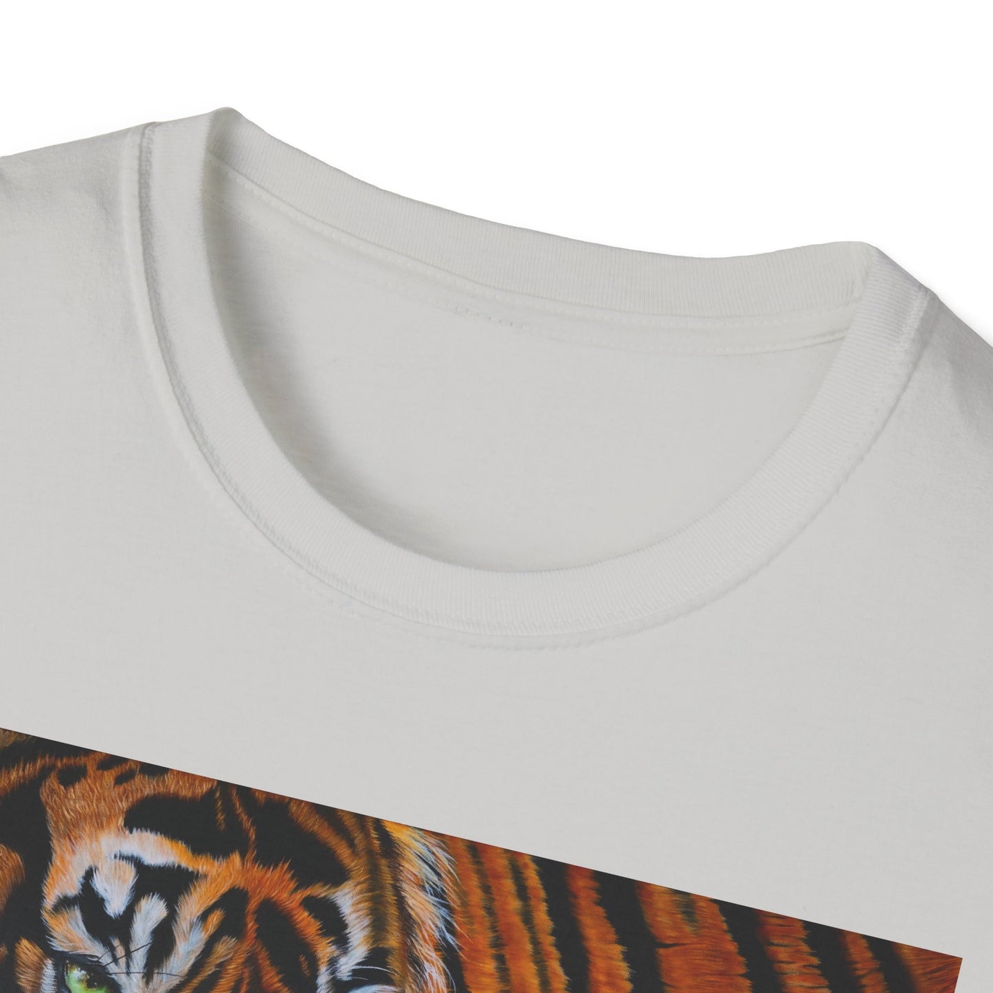 Tiger Stripe, Tiger Graphic T-Shirt, Unisex Softstyle Tee