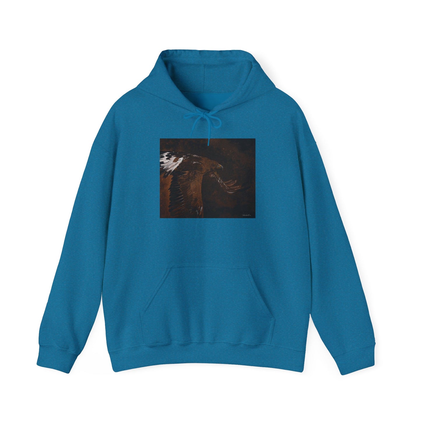 Golden Flight, Golden Eagle Graphic Hoodie Unisex Sweatshirt