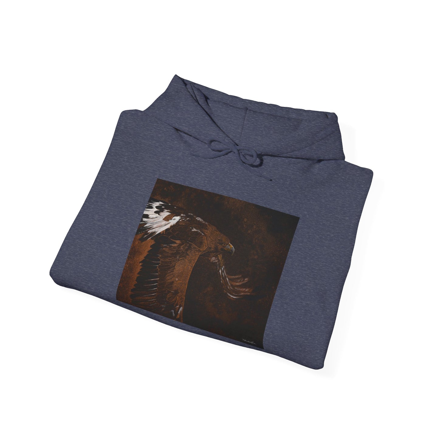 Golden Flight, Golden Eagle Graphic Hoodie Unisex Sweatshirt