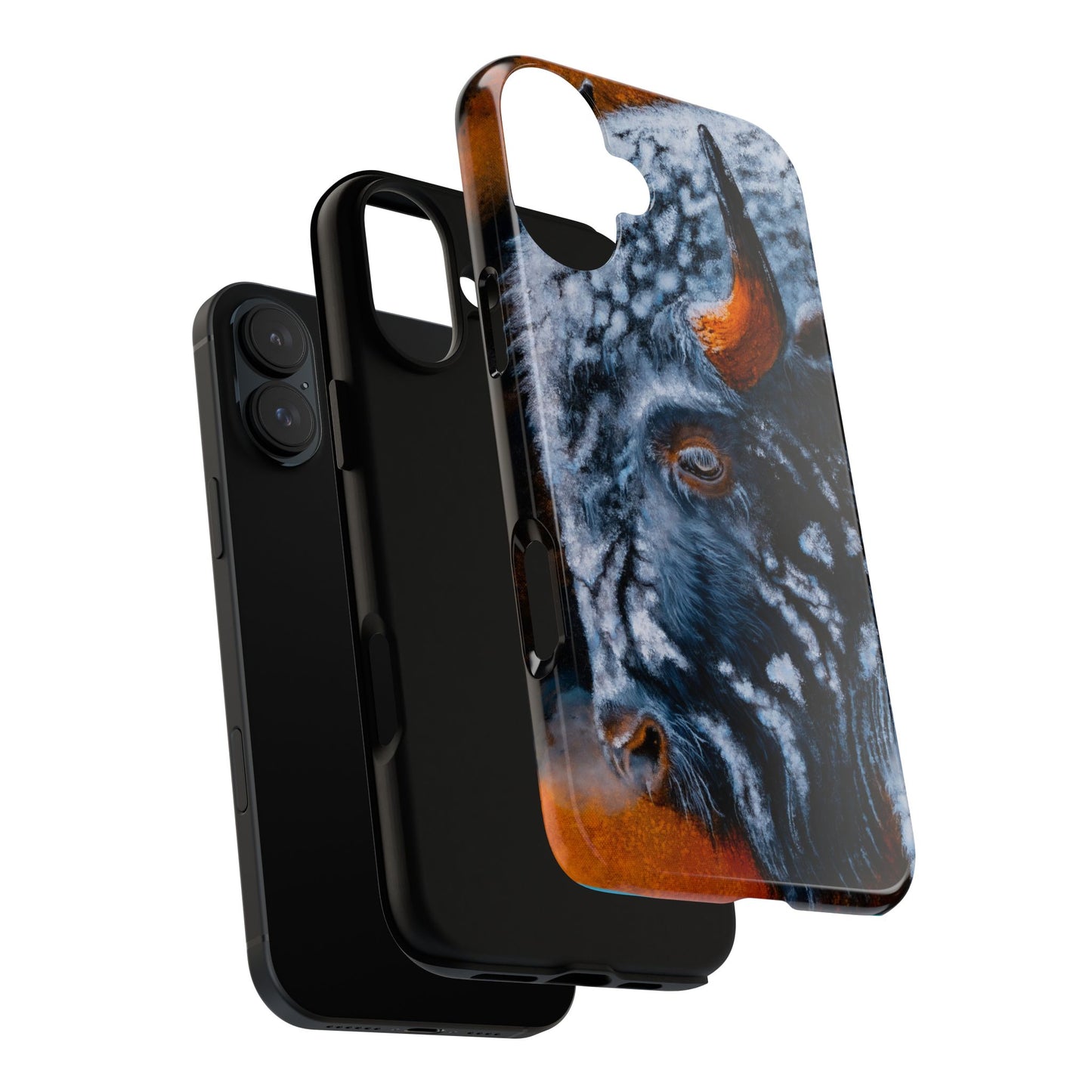Storm Bison, Phone Case