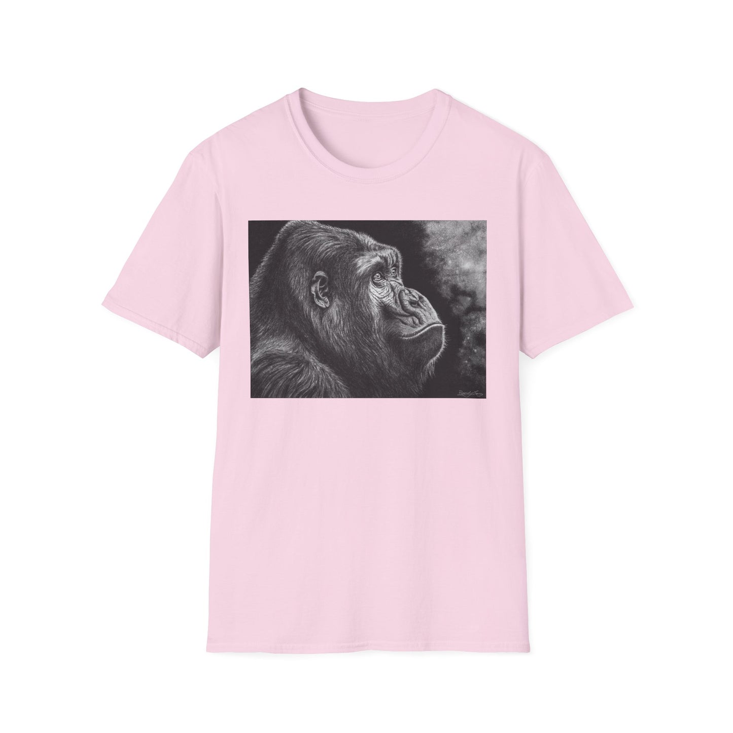 Gorilla Art T-Shirt, Unisex Tee