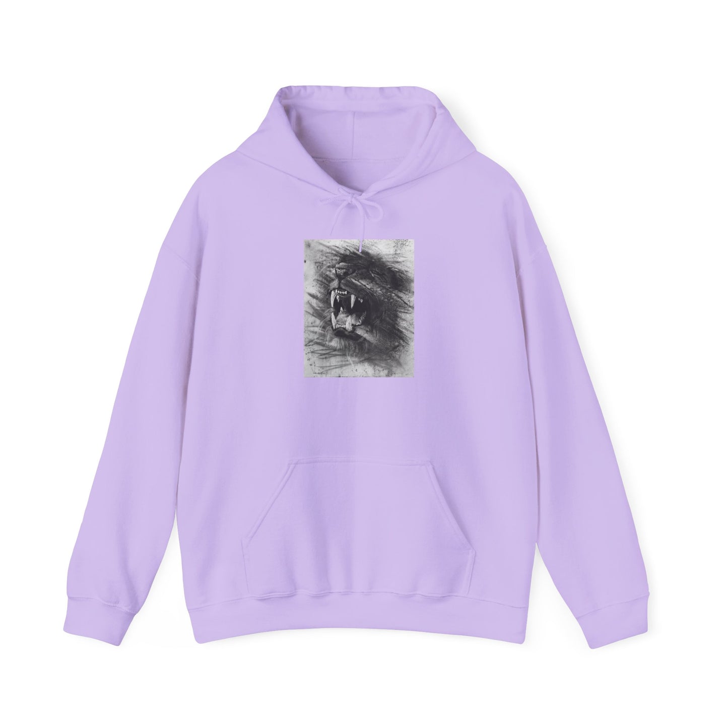 Let the Lion Roar, Lion Graphic Hoodie, Unisex Heavy Blend Hooded Sweatshirt