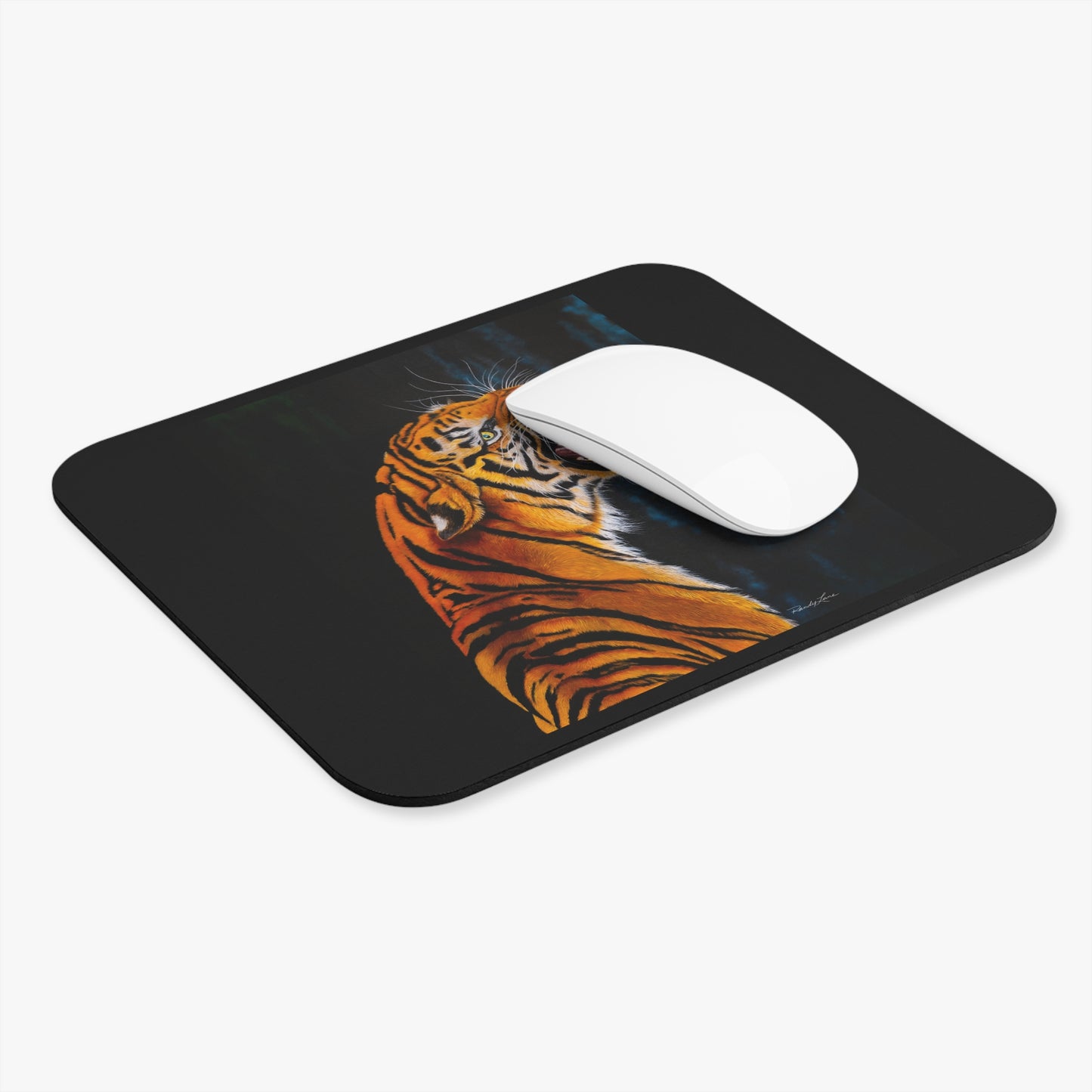 Beautifully Bold, Roaring Tiger Mouse Pad