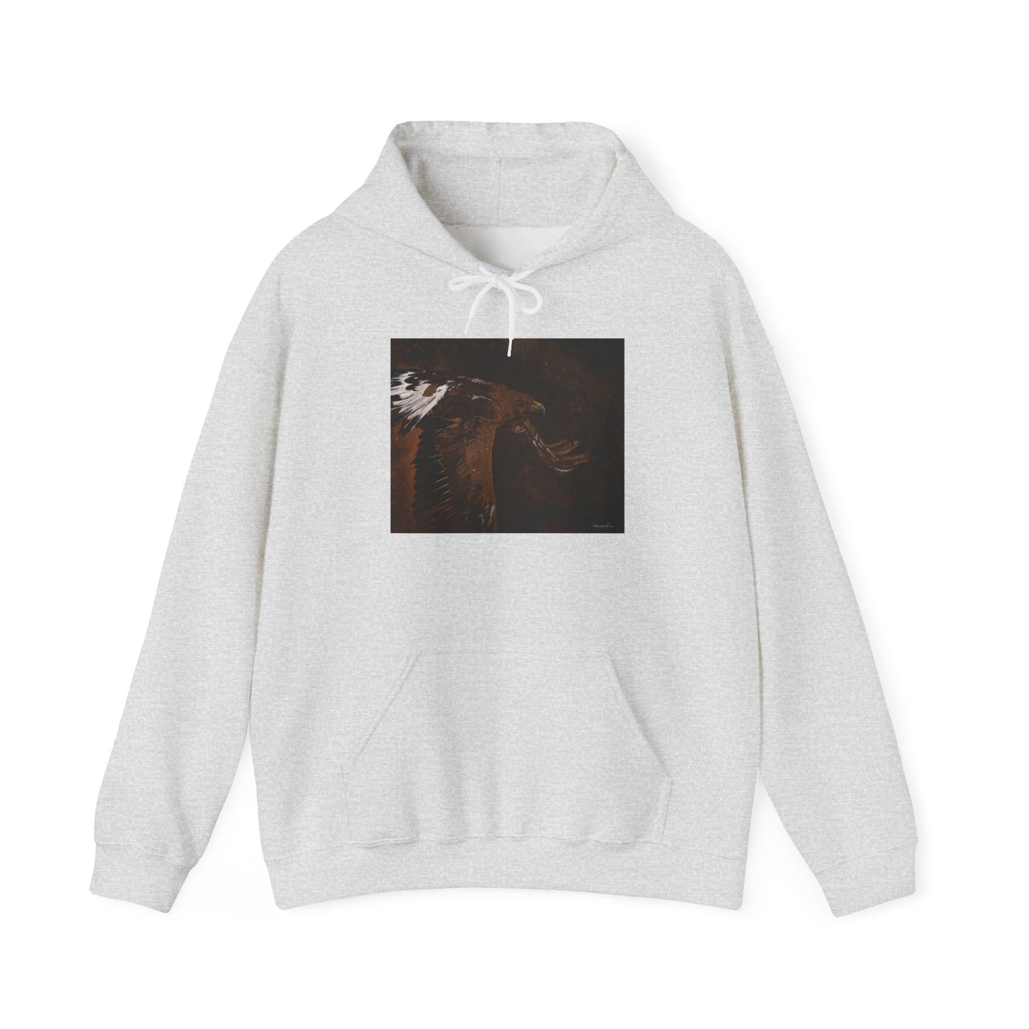 Golden Flight, Golden Eagle Graphic Hoodie Unisex Sweatshirt