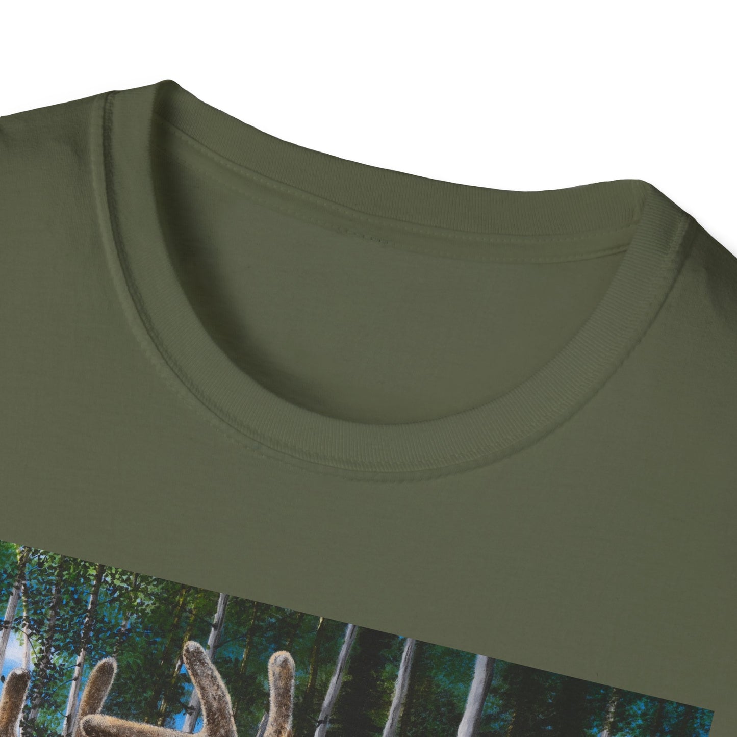 Velvet Crush, Deer Unisex Softstyle T-Shirt