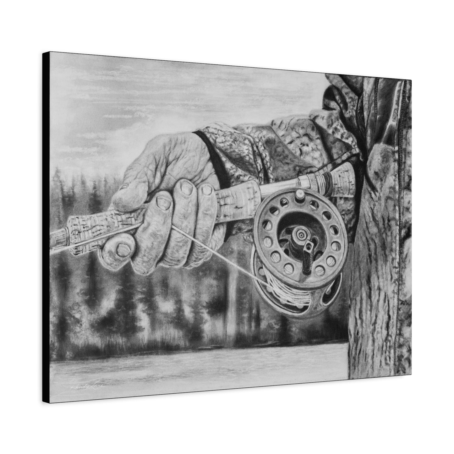 Therapy, Fishing Canvas Wall Art