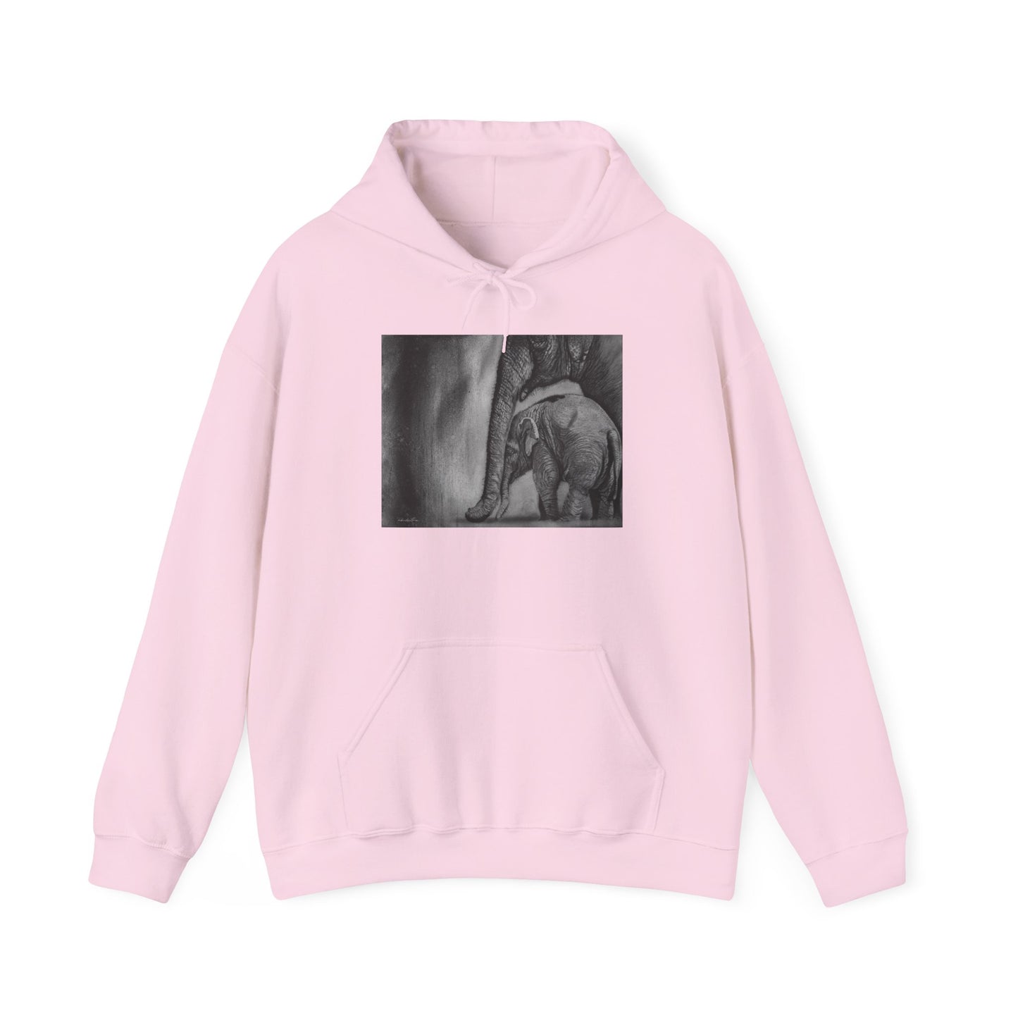 Trunks of Love, Elephant Hoodie Unisex Sweatshirt